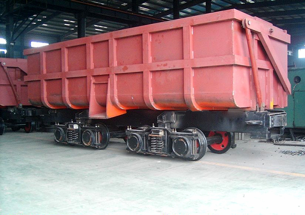 KZ系列曲軌側卸式礦車