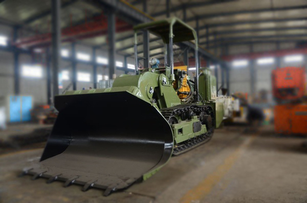 全液壓側卸式裝巖機