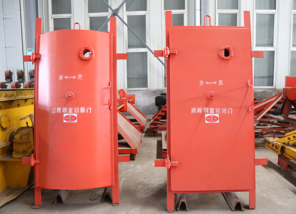 避難硐室防護密閉門