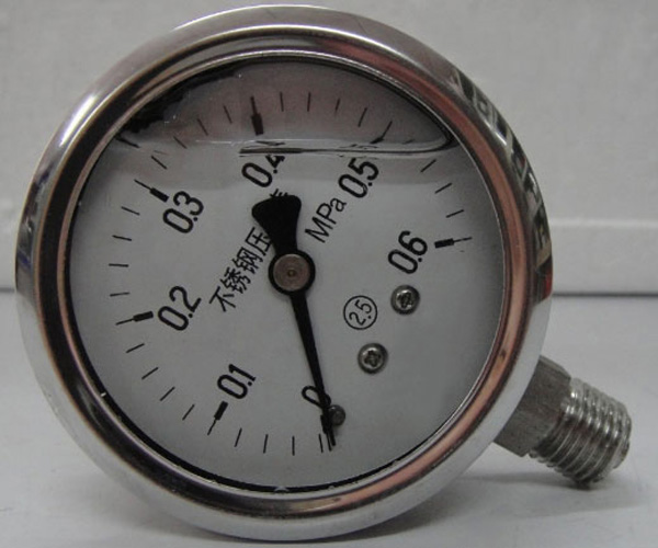 耐腐蝕不銹鋼壓力表