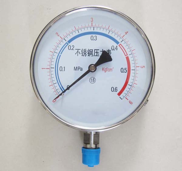 耐腐蝕不銹鋼壓力表