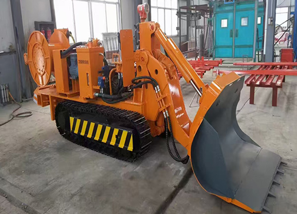 ZCD100R側卸式裝巖機