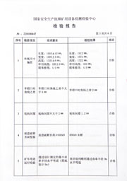 國家級檢驗報告