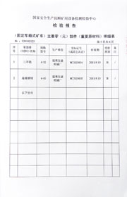 國家級檢驗報告
