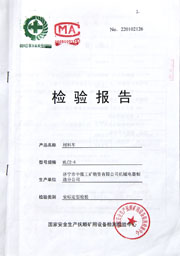 國家級檢驗報告