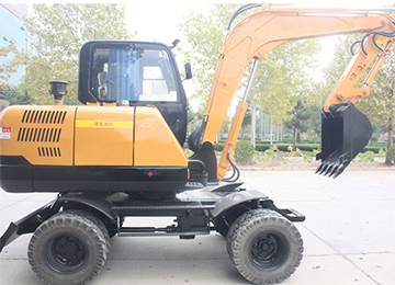 75輪胎式液壓挖掘機