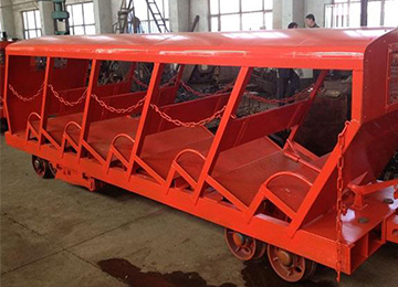 XRC8型插軌式斜井人車