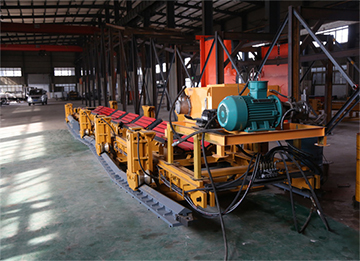 皮帶機自移機尾