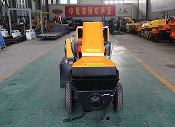 斜式混凝土輸送泵