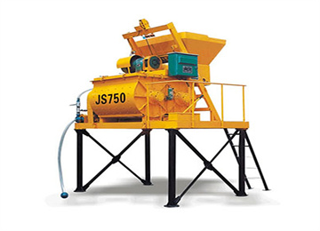 750強制式混凝土攪拌機