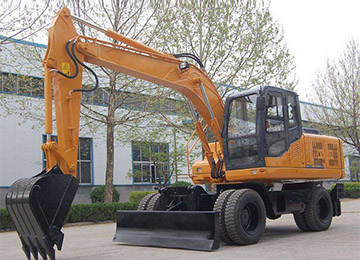 輪胎式液壓挖掘機(jī)
