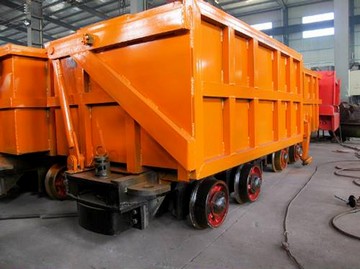 KZ系列曲軌側卸式礦車