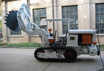 全液壓側卸式裝巖機