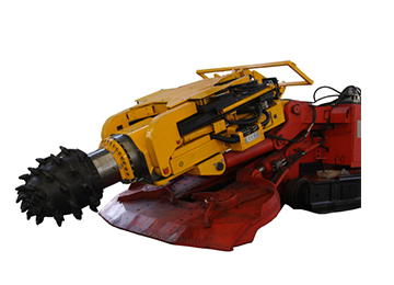 載有錨護(hù)裝置的截割部