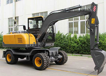 75B輪胎式液壓挖掘機