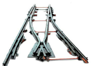 礦用窄軌鐵路道岔系列