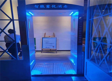 智能霧化消毒門