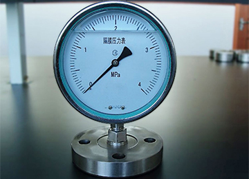 防腐膜片式壓力表