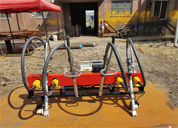 一拖四軟軸搗固機