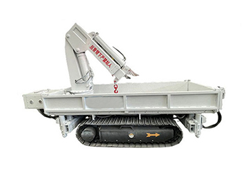 8噸礦用履帶式平板車