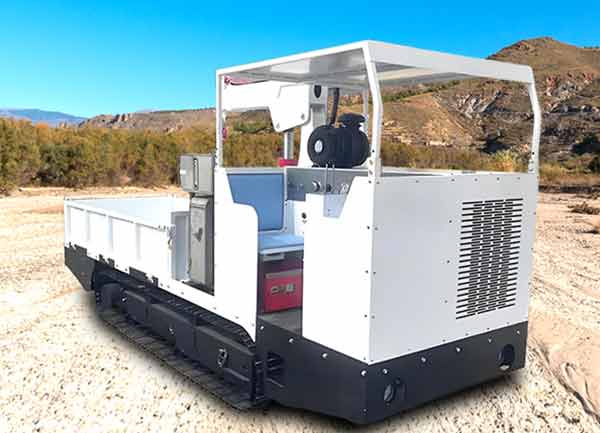 10噸礦用履帶式搬運車