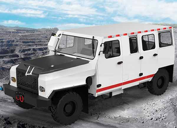 WC8RE礦用防爆柴油機無軌膠輪車