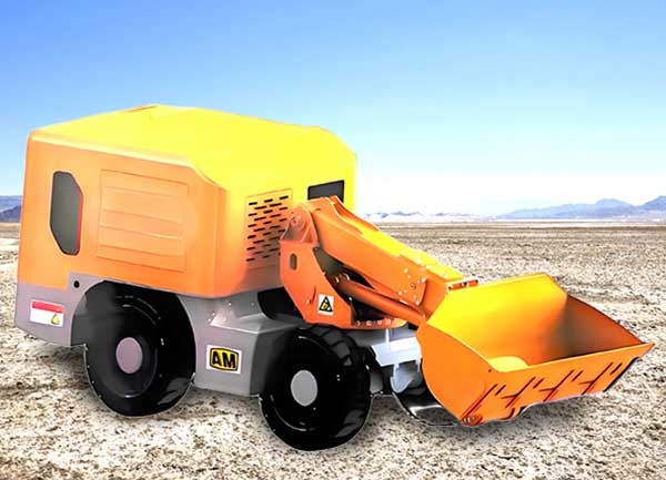 膠輪式行走浮煤清理機(jī)器人