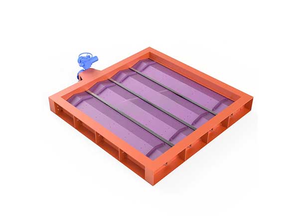 礦用主通風機風道風門