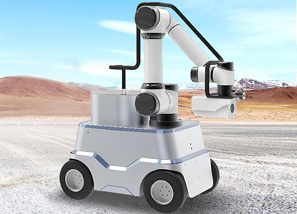 輪式六軸滅火機器人