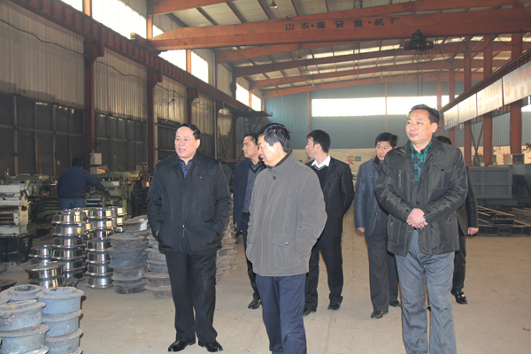 /熱烈歡迎安監局領導蒞臨山東中煤指導工作/