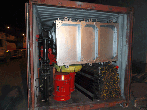 /山東中煤工礦集團(tuán)翻斗車等產(chǎn)品起運(yùn)非洲/