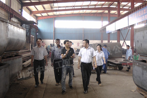 /也門某大型國際貿易公司客商來山東中煤工礦集團考察采購/