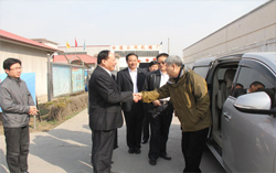 山東省電子商務協會秘書長蒞臨山東中煤工礦集團指導工作