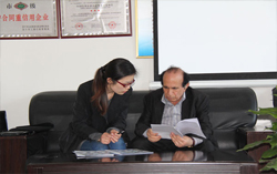 伊朗某礦企客商蒞臨山東中煤工礦集團(tuán)考察采購(gòu)