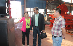 阿聯(lián)酋某礦企客商蒞臨山東中煤工礦集團(tuán)考察采購(gòu)