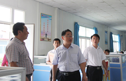 濟寧市高新區經發局及財政局領導蒞臨山東中煤工礦集團參觀指導