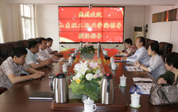 熱烈歡迎山東理工職業(yè)學(xué)院領(lǐng)導(dǎo)蒞臨山東中煤集團考察