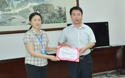 中煤集團領(lǐng)導(dǎo)應(yīng)邀參加山東理工職業(yè)學(xué)院商學(xué)院校企合作委員會成立大會