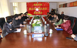 熱烈歡迎梁山縣經信局趙局長一行蒞臨中煤集團參觀考察