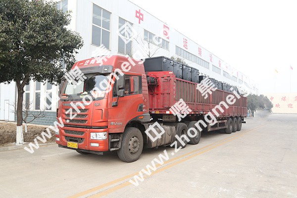 中煤集團一批固定式礦車發往山西晉中