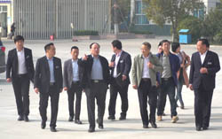 熱烈歡迎山東賽寶公司領導蒞臨中煤集團參觀考察